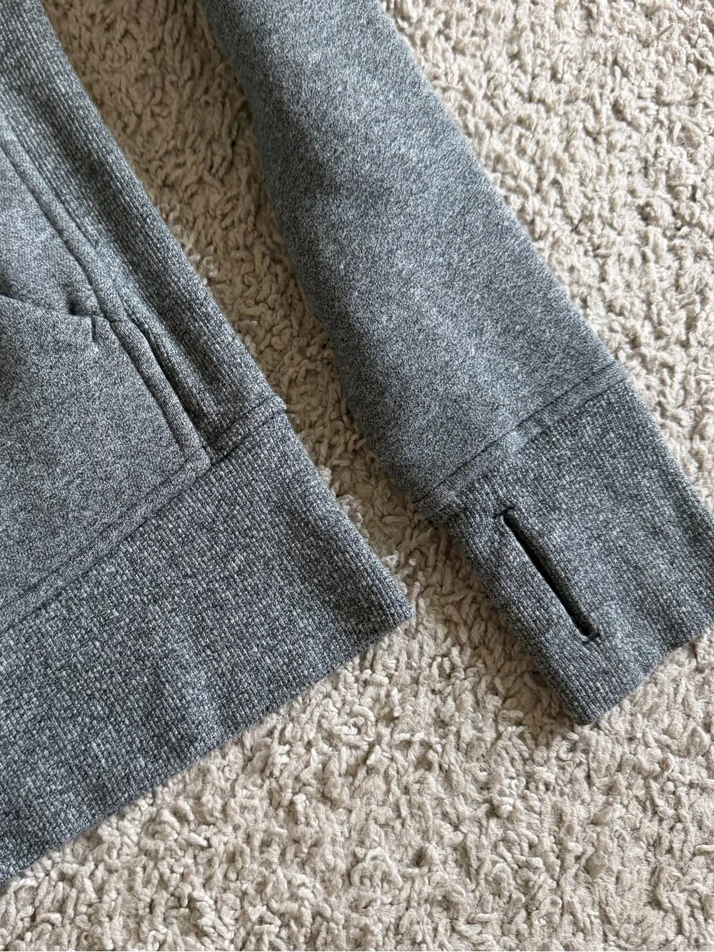 Lululemon Scuba Full Zip Thumb Hole Hooded Jacket